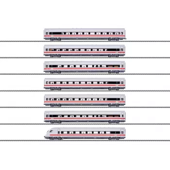 Märklin 042930 conjunto de carruagens H0 comboio de alta velocidade ICE com 7 carruagens, DB AG, escala 1:87