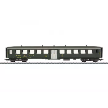 Märklin 043383 carruagem de aço leve H0 2.ª classe SBB
