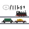 Märklin 29133 conjunto inicial de comboio de mercadorias escala HO com funcionamento a pilhas e controlo remoto por infravermelhos