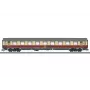 Märklin 43852 Mercedes-Benz 300 SL asa de gaivota carro modelo H0 escala, prateado, montado
