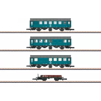 Märklin 87762 Z conjunto de 4 vagões de obra DB