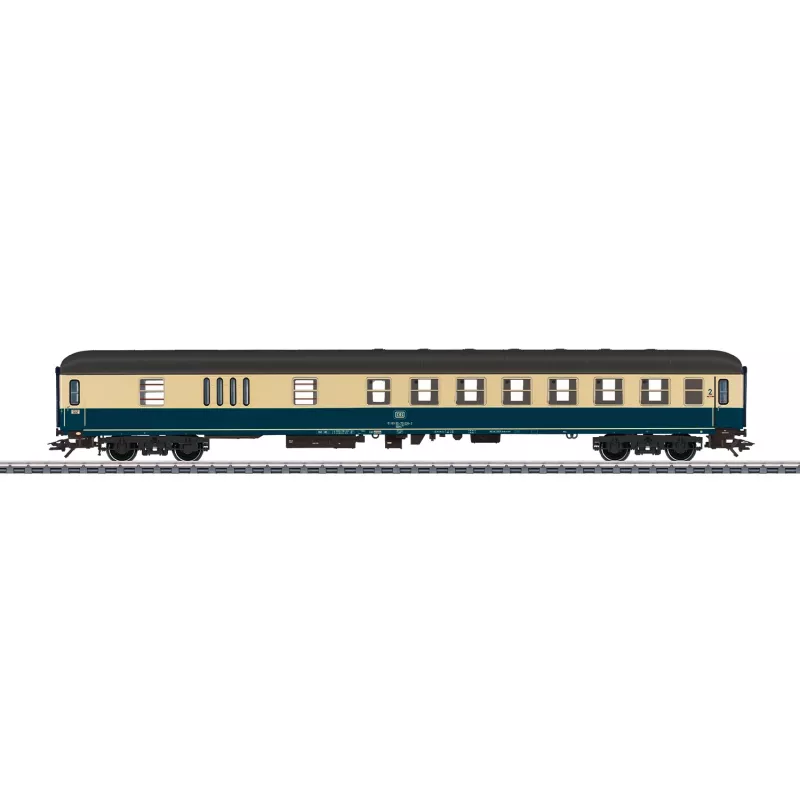 Märklin 43953 H0 vagão de bagagem BDms 273 da DB, 2.ª classe