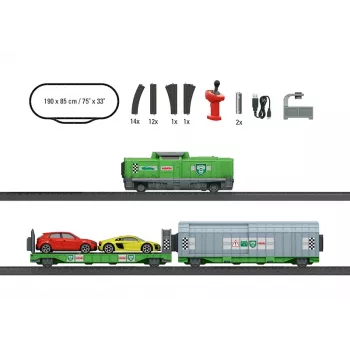 Märklin World 29347 H0 conjunto inicial transporte de automóveis (29347)