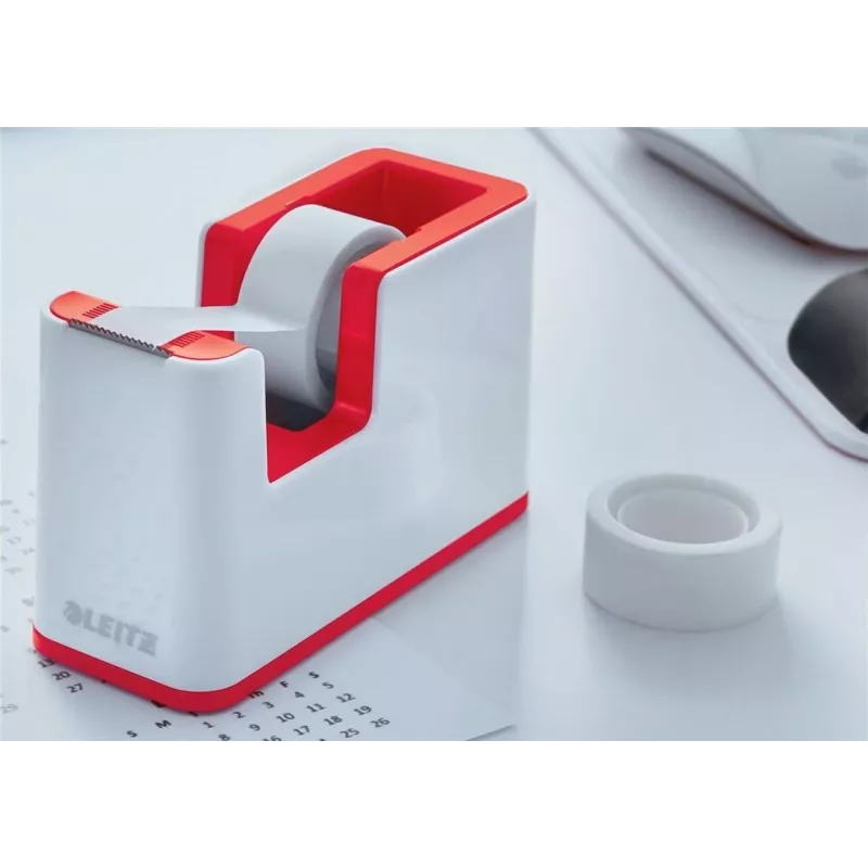 Leitz WOW Bandeja de correspondência em poliestireno vermelho/branco 53641026