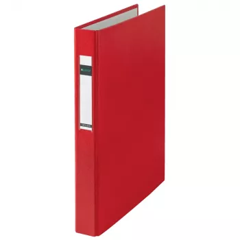 LEITZ Dossier padrão A4 sobreformato vermelho 2 anéis D 41 mm lombada 25 mm diâmetro dos anéis 4210-00-25