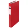 LEITZ Dossier padrão A4 sobreformato vermelho 2 anéis D 41 mm lombada 25 mm diâmetro dos anéis 4210-00-25
