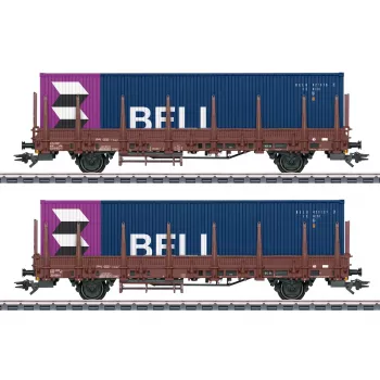 Märklin 046939 H0 vagão de mercadorias fechado Gms 30 DB época III AC