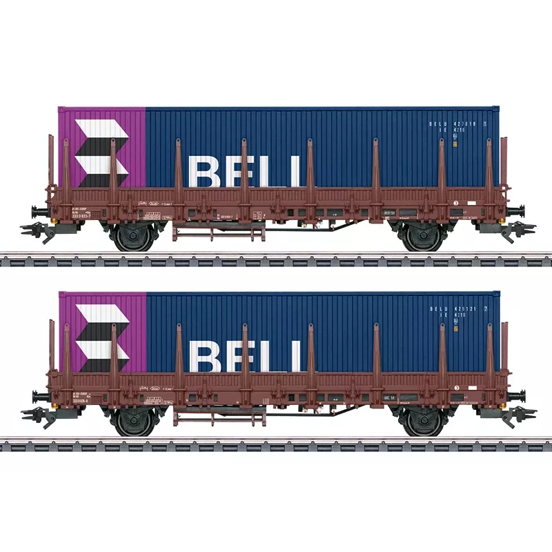 Märklin 046939 H0 vagão de mercadorias fechado Gms 30 DB época III AC