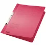 LEITZ Dossiê de fenda DIN A4 cartão manila vermelho 250 g/m² 170 folhas mecanismo 80 mm 50 unid. 3746-00-25