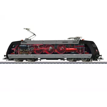 Märklin 39479 H0 locomotiva elétrica BR 101 pintura publicitária 'Deutschland-Takt' DB AG, edição especial MHI
