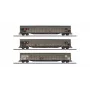 Märklin 48067 H0 conjunto de 3 vagões de parede deslizante DB AG