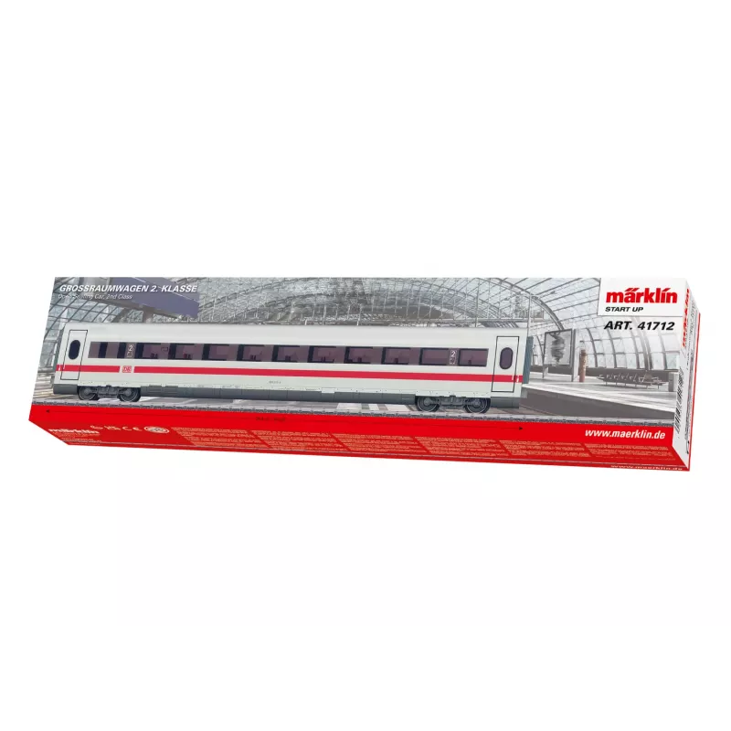 Märklin Start up 041712 H0 vagão de grande capacidade 2.ª classe para ICE 2, BR 806.3, época VI, AC, 1:87