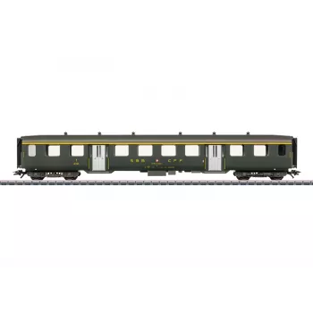 Märklin 043363 H0 vagão de aço leve para comboio rápido 1.ª classe SBB