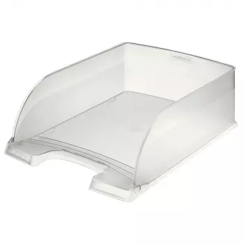 Bandeja de correspondência Leitz Plus Jumbo DIN A4 frost poliestireno empilhável 5233-00-03