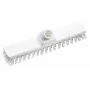 Escova de esfregar HAUG BÜRSTEN 8810, polipropileno branco, 280 mm de largura, cerdas de poliéster médias