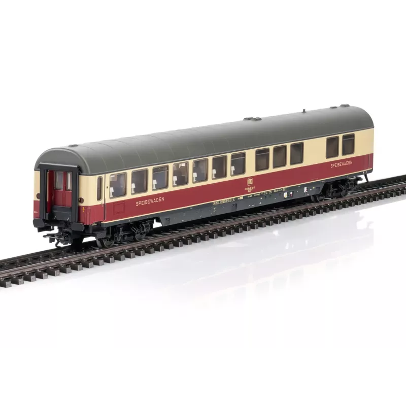Märklin 43872 H0 vagão-restaurante TEE Rheingold WRümh 132, DB época IV, azul/creme