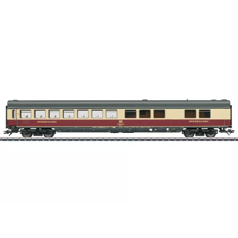 Märklin 43872 H0 vagão-restaurante TEE Rheingold WRümh 132, DB época IV, azul/creme