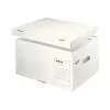 Leitz 61040000 caixa de arquivo Infinity, branco, pack de 10, A4/Folio, empilhável, cartão reciclado