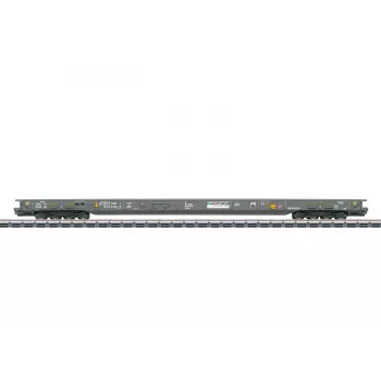 Märklin 047408 H0 vagão de bordos baixos com carga de trator (AC)