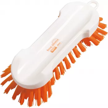 Escova de limpeza antibacteriana Haug Bürsten 88306 branco/laranja plástico