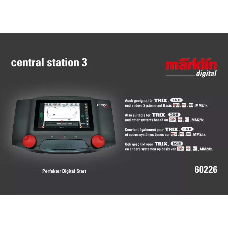 Märklin Central Station 3 comando manual 60226