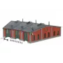 Märklin 72887 Kit de construção de remise de locomotivas, escala H0