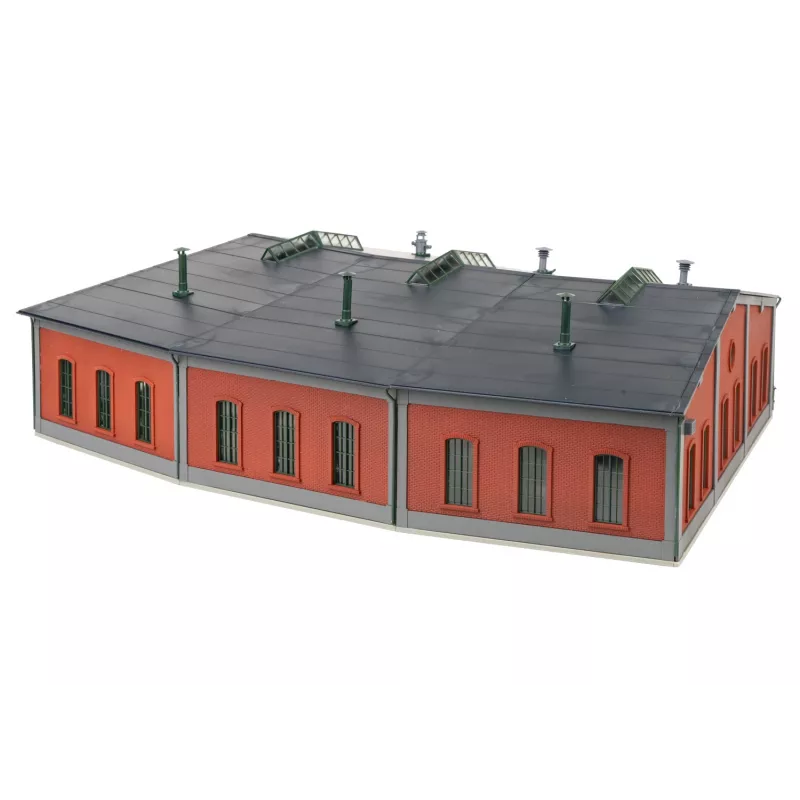 Märklin 72887 Kit de construção de remise de locomotivas, escala H0