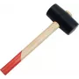 Martelo de borracha dura BRÜDER MANNESMANN 55 mm (709-55)