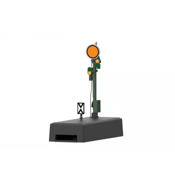Märklin 70361 Sinal de bloqueio luminoso H0 (Sh0/Sh1) com iluminação LED