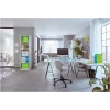 Dossier Leitz 180° WOW A4 com mecanismo de alavanca, anel redondo, cartão, verde, 600 folhas, 80 g/m² (10050054)