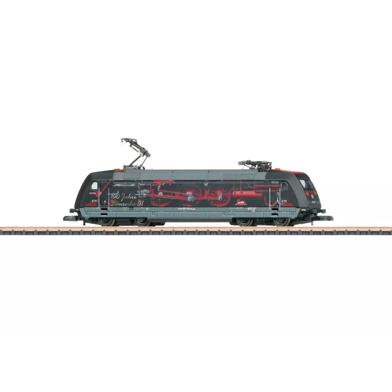 Märklin 88668 Z locomotiva elétrica série 101 pintura publicitária DB AG modelo especial MHI