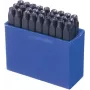 Brüder Mannesmann conjunto de 27 carimbos de letras 3 mm (243-B-3MM)