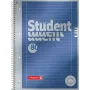 BRUNNEN Premium Student bloco universitário A4 pautado com margens, pack de 5 1067127