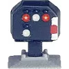 Märklin Z escala sinal de bloqueio luminoso, construção baixa, LED, cinzento/preto, 15+ 89394