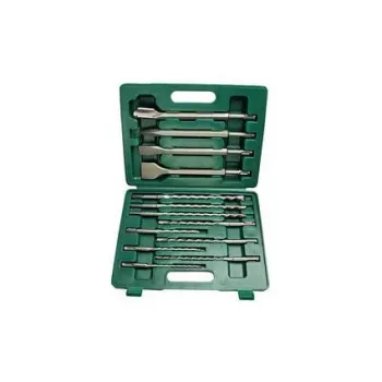 BRÜDER MANNESMANN MAN 12588 - Conjunto de 13 peças de brocas e cinzéis SDS-Plus
