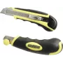 Brüder Mannesmann X-ato universal com Softgrip, ajuste automático da lâmina, lâmina de quebra 18 mm, 60100