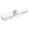 Haug Bürsten 8770 Cabeça de escova de esfregar, corpo de PP branco, cerdas de PBT, 300 mm de largura