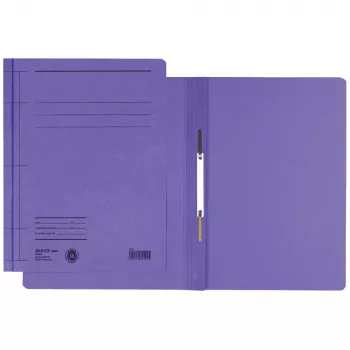 LEITZ Rapid Dossiê A4, cartão manila, violeta, 250 g/m², capacidade para 250 folhas, mecanismo metálico, pack de 25 (3000-00-65)