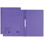 LEITZ Rapid Dossiê A4, cartão manila, violeta, 250 g/m², capacidade para 250 folhas, mecanismo metálico, pack de 25 (3000-00-65)