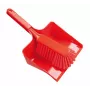 Haug Bürsten FC88921U Conjunto de vassoura e pá de plástico vermelho, 35 cm de largura