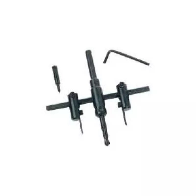 Brüder Mannesmann Cortador circular ajustável 30-120 mm com lâminas HSS (537)