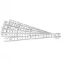 BRÜDER MANNESMANN Metro articulado de PVC 2 m, 10 segmentos, EG classe III 810-PVC-2M