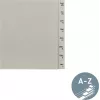 LEITZ Separador de papel dezembro-janeiro A4 13 separadores de cartão 12303085