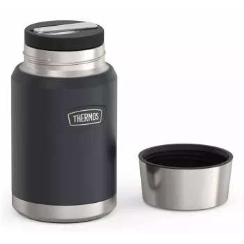THERMOS ICON Recipiente térmico 0,71 L preto Aço inoxidável com isolamento a vácuo 4120333071