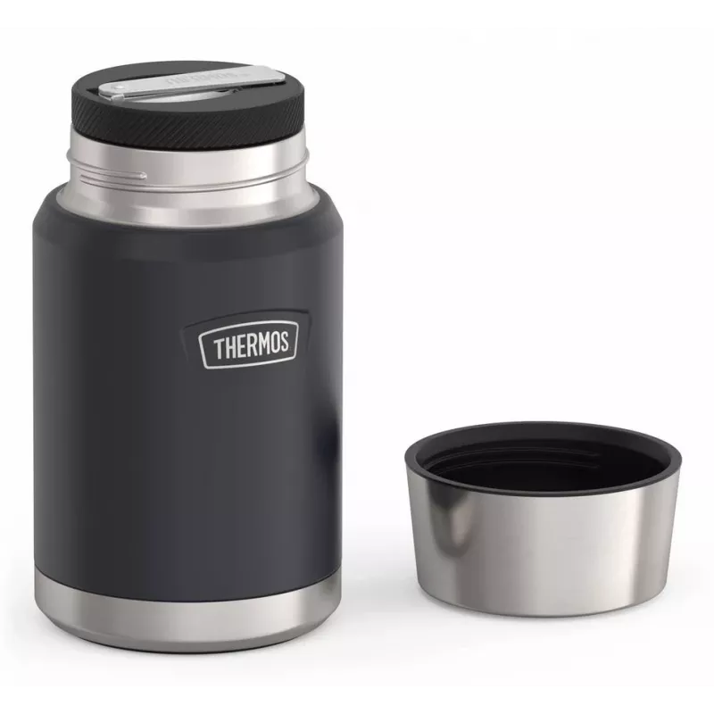 THERMOS ICON Recipiente térmico 0,71 L preto Aço inoxidável com isolamento a vácuo 4120333071