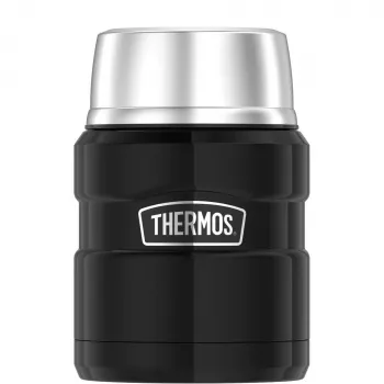THERMOS SK Food Jar Recipiente isotérmico para alimentos preto/prateado 470 ml 4001233047
