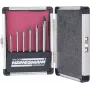 Brüder Mannesmann Conjunto de 6 brocas para vidro | Ponta de carboneto de tungsténio | 3-10 mm
