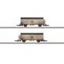Märklin 82553 Escala Z conjunto de 2 vagões fechados de mercadorias Kessler transporte de espumante DRG