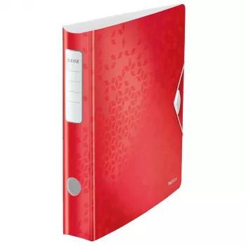 Leitz Active WOW Dossier 180° A4 65 mm vermelho