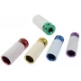 Brüder Mannesmann Conjunto de chaves de caixa para chave de impacto com encaixe 1/2 polegadas, 5 peças, CrMo, 17-22 mm, com barra de extensão M19485
